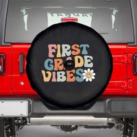 Retro 1st Day of School Spare Tire Cover First Grade Vibes 1st Grade Team