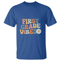 Retro 1st Day of School T Shirt First Grade Vibes, 1st Grade Team - Wonder Print Shop