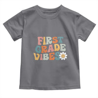 Retro 1st Day of School Toddler T Shirt First Grade Vibes 1st Grade Team