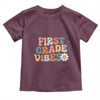 Retro 1st Day of School Toddler T Shirt First Grade Vibes 1st Grade Team