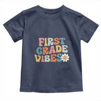Retro 1st Day of School Toddler T Shirt First Grade Vibes 1st Grade Team