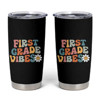 Retro 1st Day of School Tumbler Cup First Grade Vibes 1st Grade Team