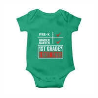 Boys and Girls First Day of First Grade Baby Onesie Back to School