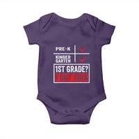 Boys and Girls First Day of First Grade Baby Onesie Back to School