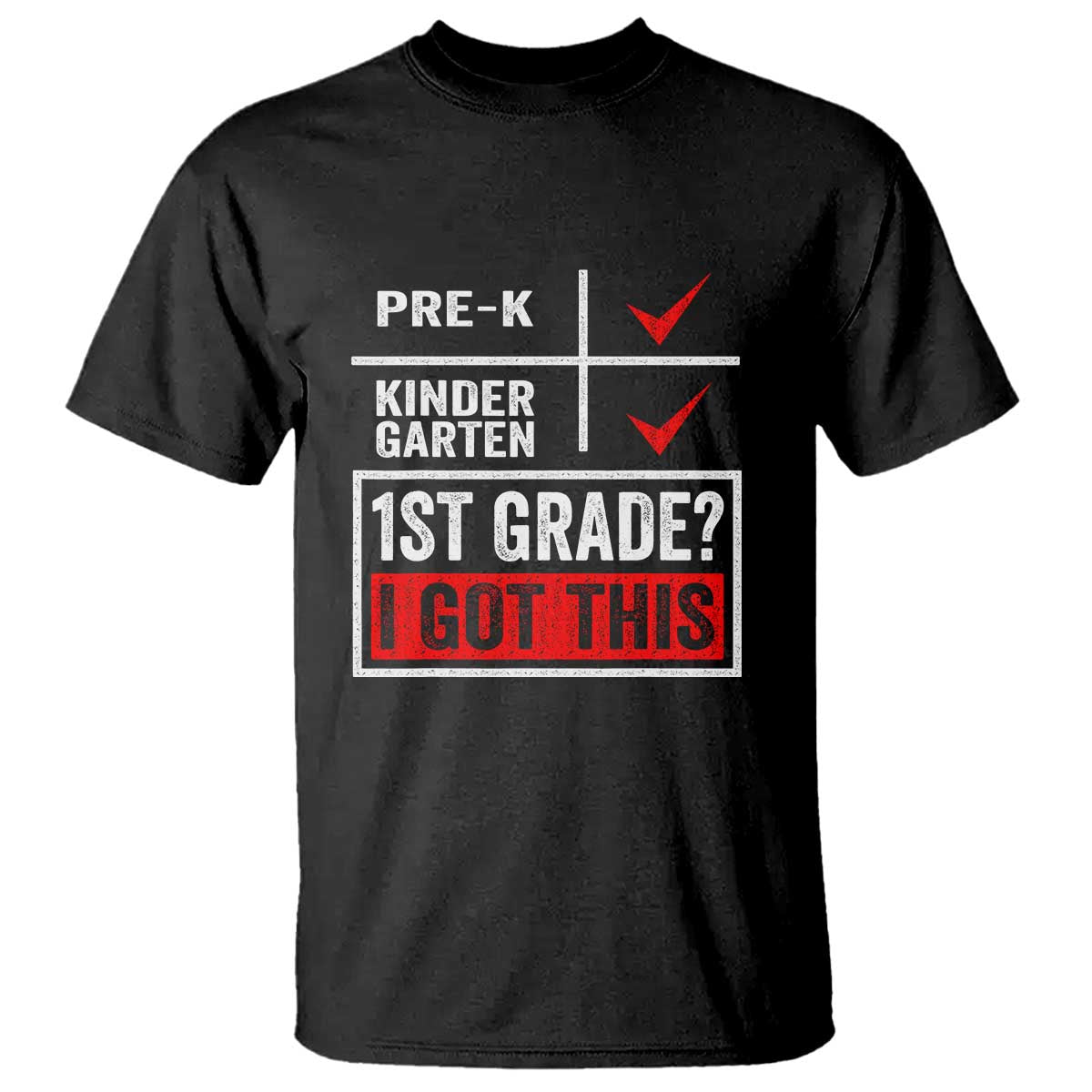 Boys and Girls First Day of First Grade T Shirt Back to School - Wonder Print Shop