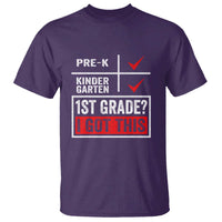 Boys and Girls First Day of First Grade T Shirt Back to School - Wonder Print Shop