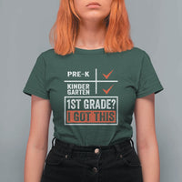 Boys and Girls First Day of First Grade T Shirt For Women Back to School