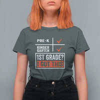 Boys and Girls First Day of First Grade T Shirt For Women Back to School