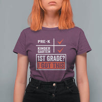 Boys and Girls First Day of First Grade T Shirt For Women Back to School