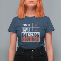 Boys and Girls First Day of First Grade T Shirt For Women Back to School