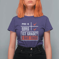 Boys and Girls First Day of First Grade T Shirt For Women Back to School