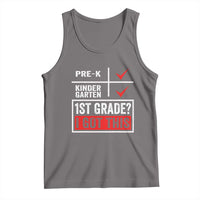 Boys and Girls First Day of First Grade Tank Top Back to School