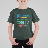 Funny First Day of School T Shirt For Kid Kids Kindergarten Just Got Cooler