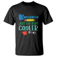 Funny First Day of School T Shirt Kids Kindergarten Just Got Cooler - Wonder Print Shop
