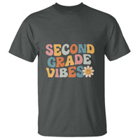 Retro Second Grade Vibes T Shirt 2nd Grade Team, 1st Day of School - Wonder Print Shop