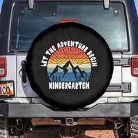 Kindergarten First Day of School Spare Tire Cover Let the Adventure Begin Cute Back to School Gift