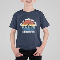 Kindergarten 1st Day of School T Shirt For Kid Let the Adventure Begin