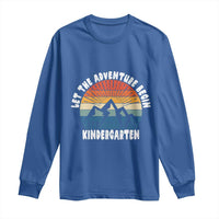 Kindergarten First Day of School Long Sleeve Shirt Let the Adventure Begin Cute Back to School Gift