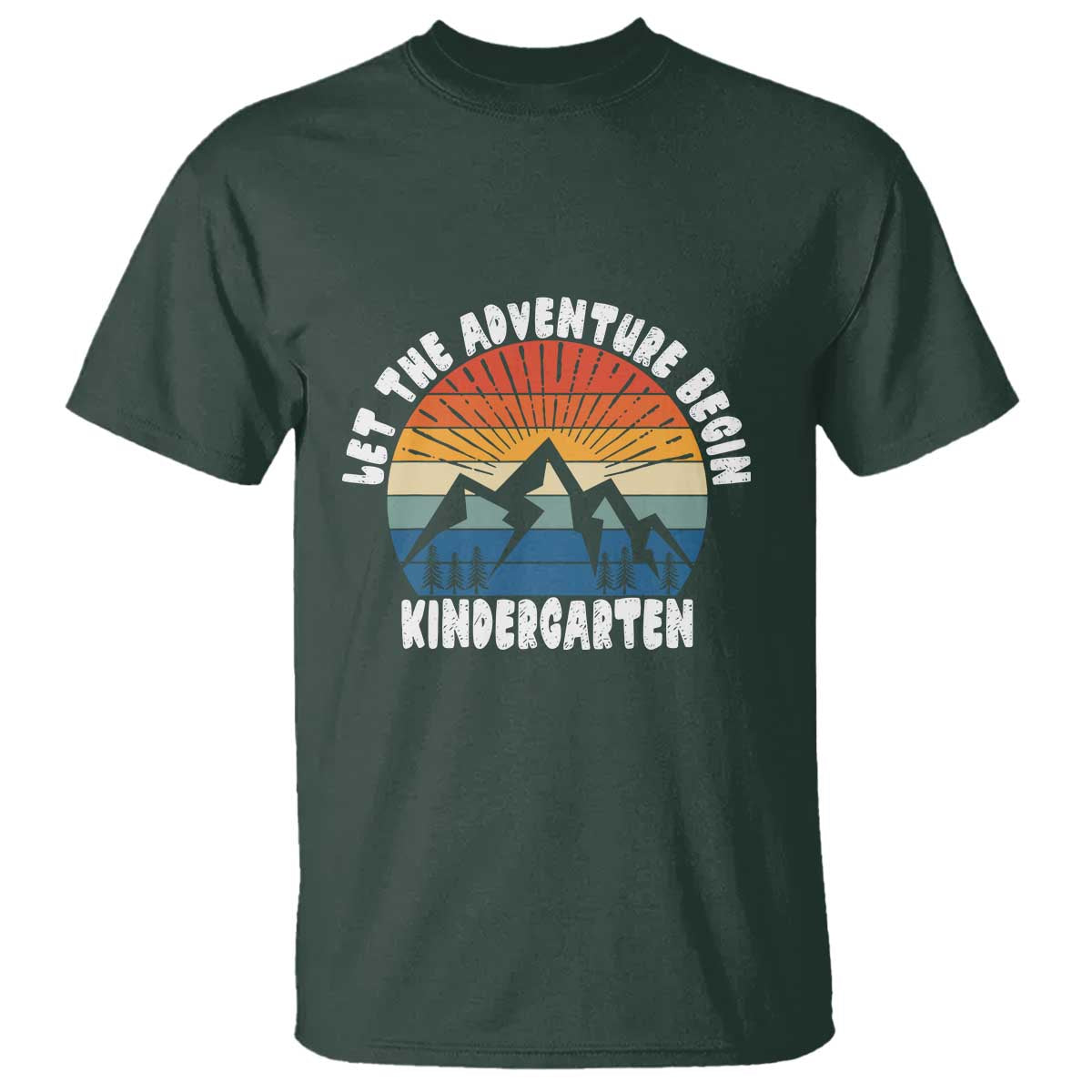 Kindergarten 1st Day of School T Shirt Let the Adventure Begin - Wonder Print Shop