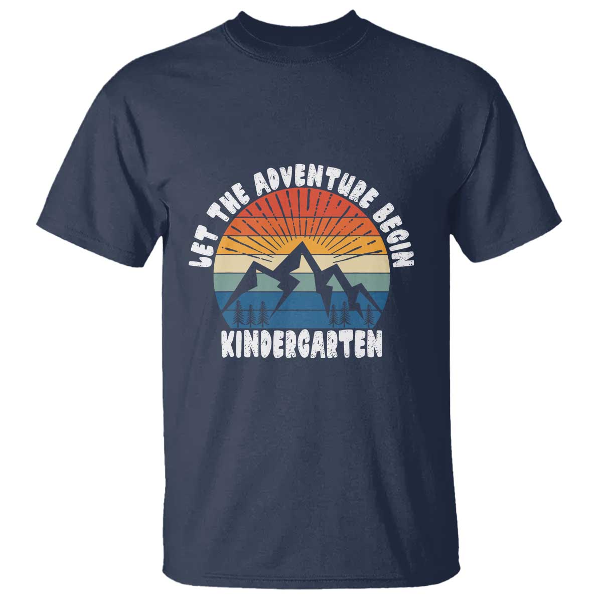 Kindergarten 1st Day of School T Shirt Let the Adventure Begin - Wonder Print Shop