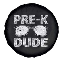Pre-K Dude Cool First Day of Preschool Spare Tire Cover Back to School Boys Gift