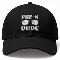 Pre-K Dude Cool First Day of Preschool Baseball Cap Back to School Boys Gift