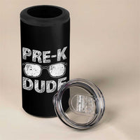 Pre-K Dude Cool First Day of Preschool 4 in 1 Can Cooler Tumbler Back to School Boys Gift