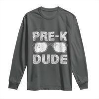 Pre-K Dude Cool First Day of Preschool Long Sleeve Shirt Back to School Boys Gift