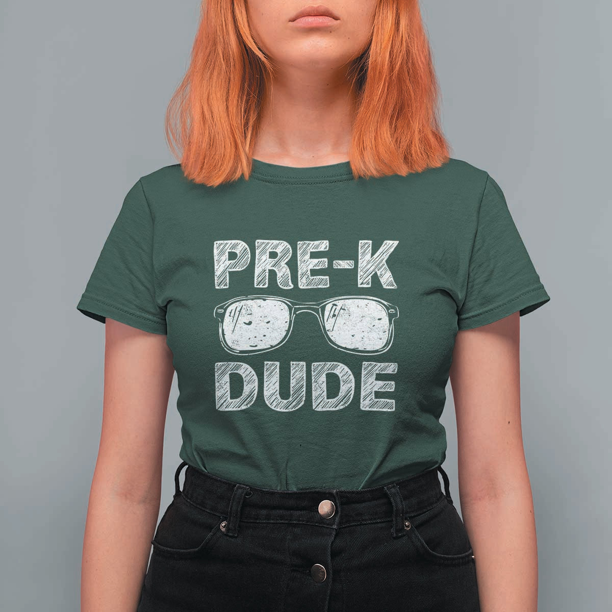 First Day of Preschool T Shirt For Women Pre-K Dude, Back to School Gift
