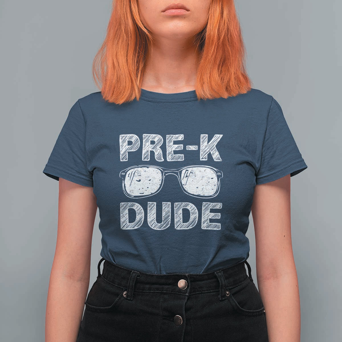 First Day of Preschool T Shirt For Women Pre-K Dude, Back to School Gift