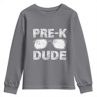 Pre-K Dude Cool First Day of Preschool Youth Sweatshirt Back to School Boys Gift