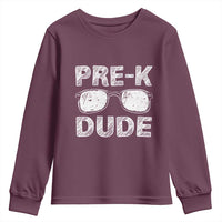 Pre-K Dude Cool First Day of Preschool Youth Sweatshirt Back to School Boys Gift
