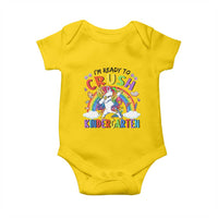 Ready to Crush Kindergarten Cute Girls Baby Onesie First Day Back to School