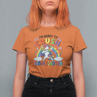 Kids Girl Crush Kindergarten T Shirt For Women First Day Back to School