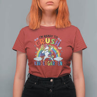 Kids Girl Crush Kindergarten T Shirt For Women First Day Back to School