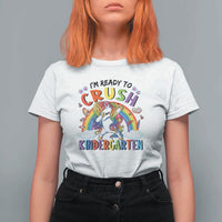 Kids Girl Crush Kindergarten T Shirt For Women First Day Back to School