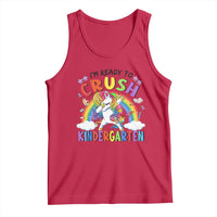 Ready to Crush Kindergarten Cute Girls Tank Top First Day Back to School