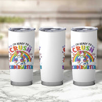 Ready to Crush Kindergarten Cute Girls Tumbler Cup First Day Back to School
