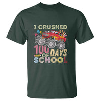 Boys 100 Day T Shirt I Crushed 100 Days of School, Monster Truck - Wonder Print Shop