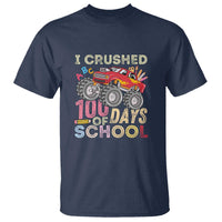 Boys 100 Day T Shirt I Crushed 100 Days of School, Monster Truck - Wonder Print Shop