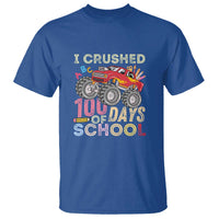 Boys 100 Day T Shirt I Crushed 100 Days of School, Monster Truck - Wonder Print Shop