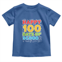 Happy 100 Days of School Toddler T Shirt Cute Celebration Gift for Teachers and Kids