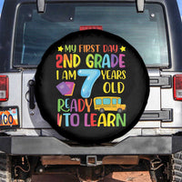 My First Day of 2nd Grade Spare Tire Cover Ready to Learn Back to School