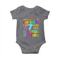 My First Day of 2nd Grade Baby Onesie Ready to Learn Back to School