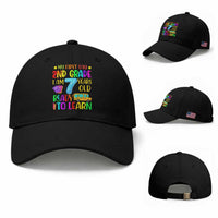 My First Day of 2nd Grade Baseball Cap Ready to Learn Back to School