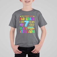 My First Day of 2nd Grade T Shirt For Kid Ready to Learn, Back to School
