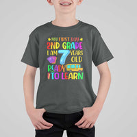 My First Day of 2nd Grade T Shirt For Kid Ready to Learn, Back to School