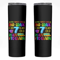 My First Day of 2nd Grade Skinny Tumbler Ready to Learn Back to School