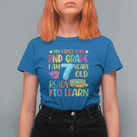 My First Day of 2nd Grade T Shirt For Women Ready to Learn, Back to School
