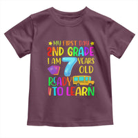 My First Day of 2nd Grade Toddler T Shirt Ready to Learn Back to School